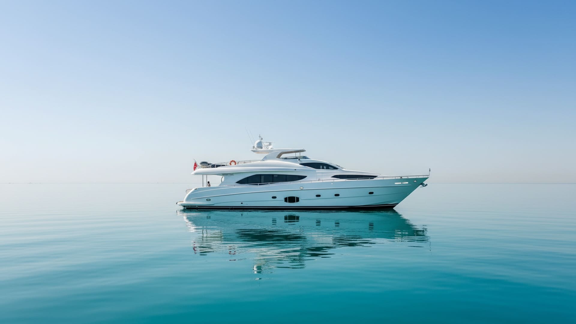 Vision Spirit 101 ft yacht exterior, sleek design