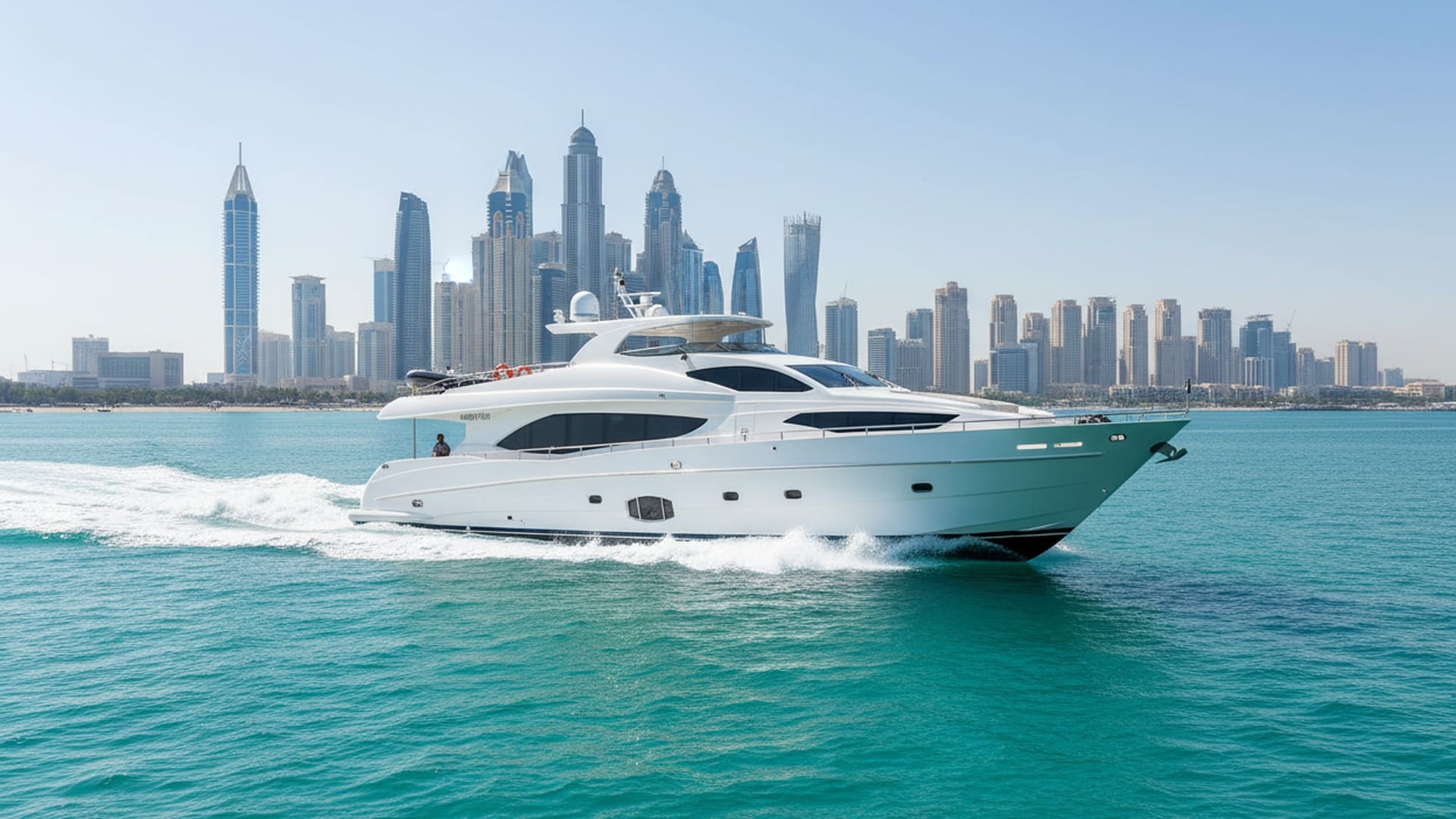 Vision Spirit 101 ft yacht charter Dubai