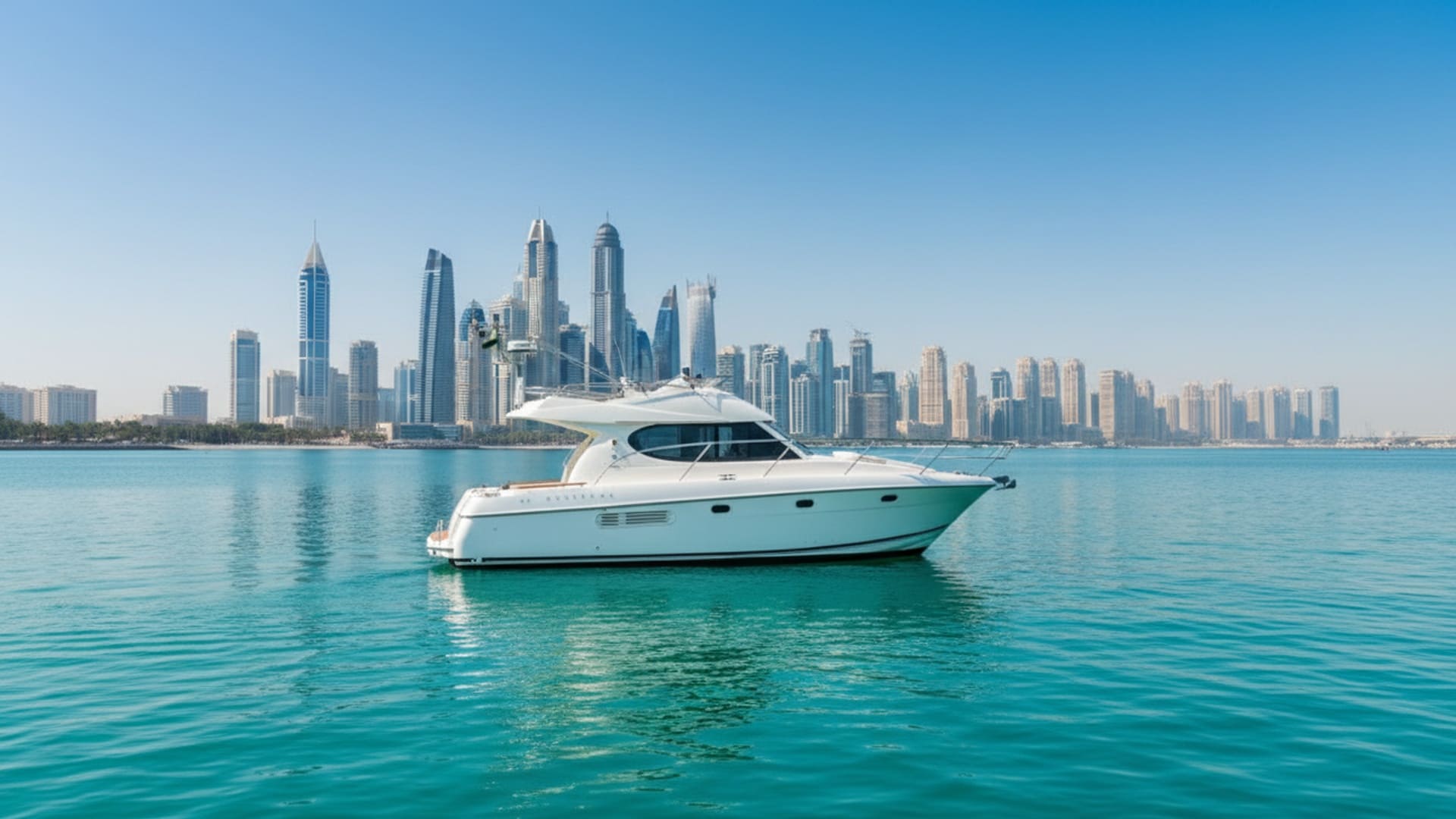 Azure Breeze 32 ft yacht charter Dubai