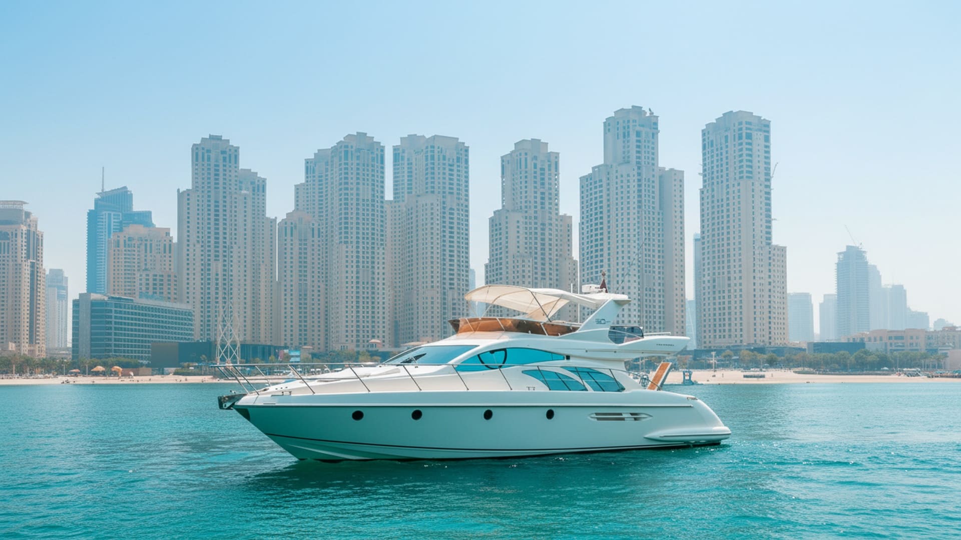 Golden Duchess 50 ft yacht charter Dubai