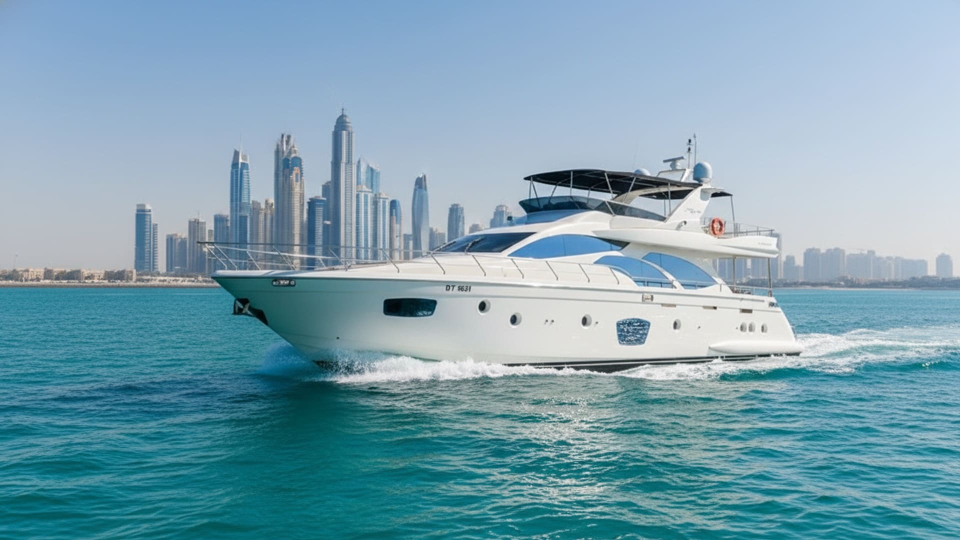 Ruby Champion 75 ft yacht charter Dubai