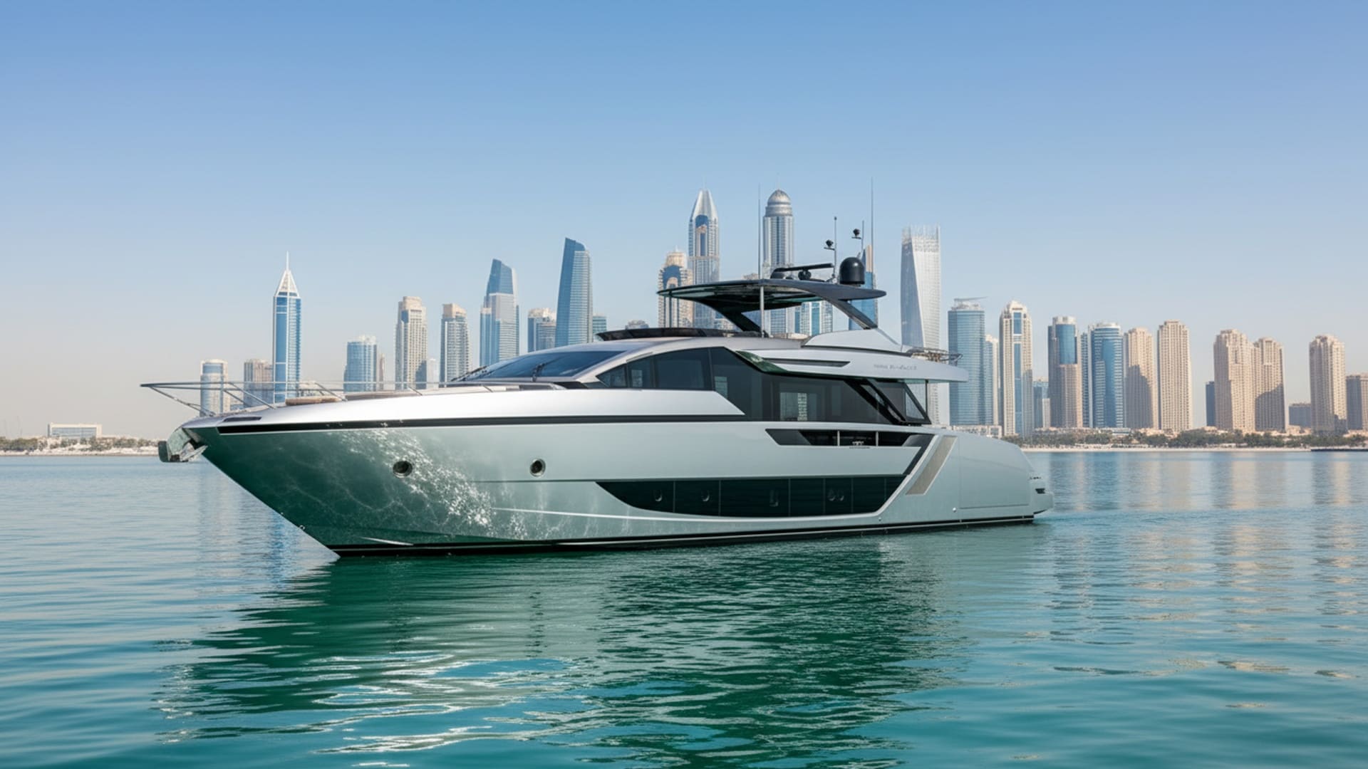 Crystal Dream 82 ft spacious deck and seating area