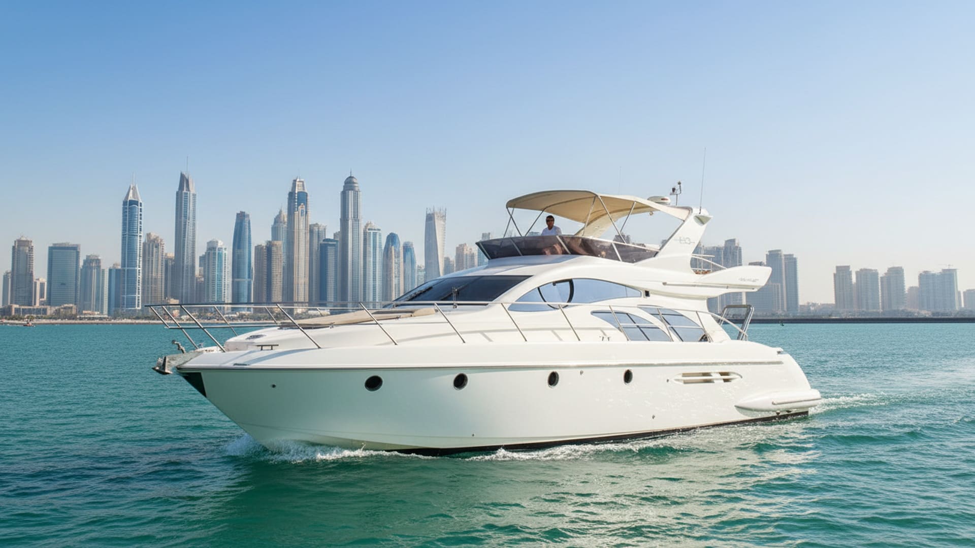 Breeze Sanctuary 50 ft yacht charter Dubai