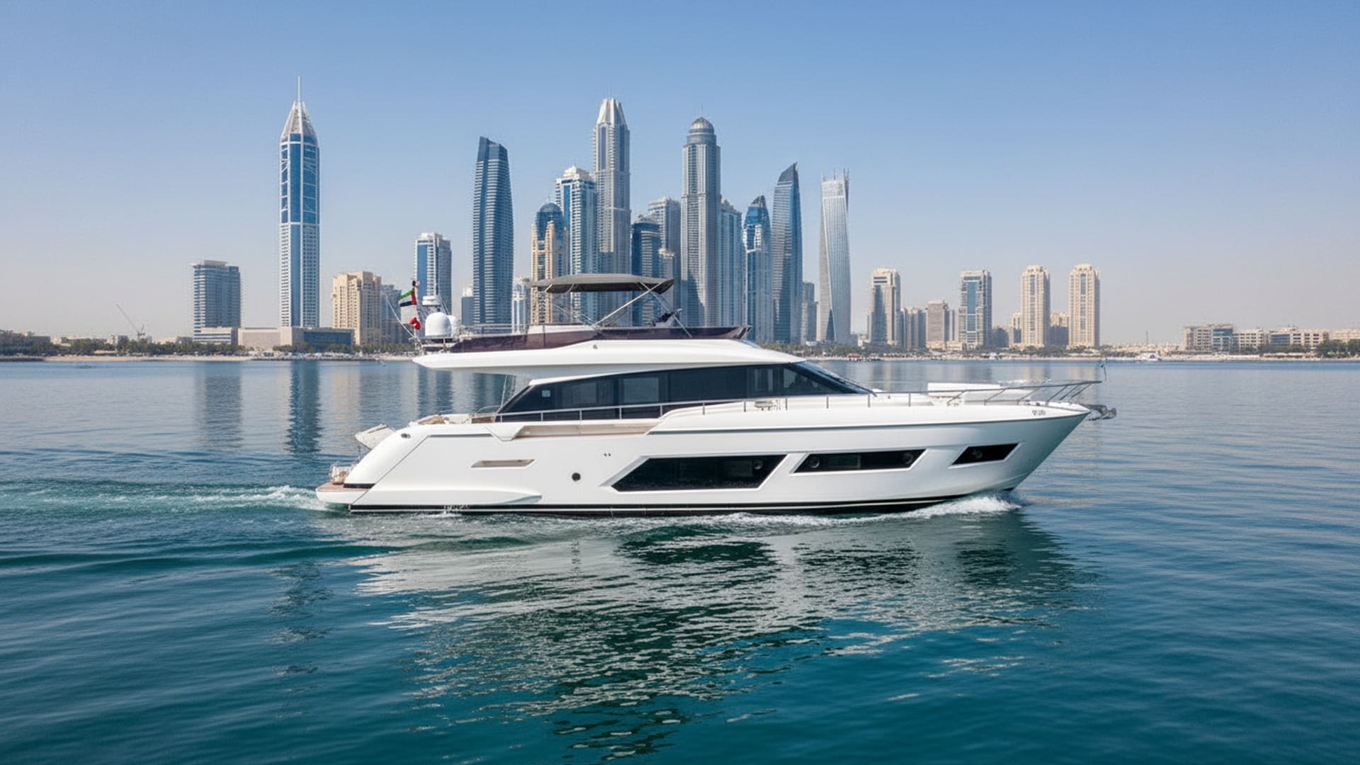 Horizon Wave 67 ft yacht charter Dubai