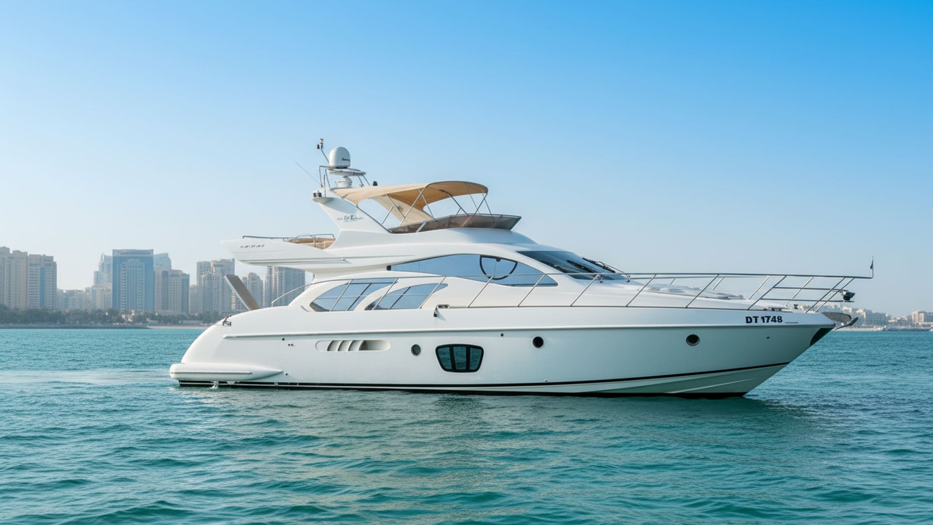Paradise Explorer 55 ft yacht charter Dubai