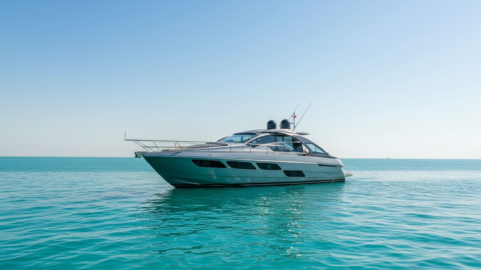 Stunning Azure Oasis 52 ft yacht exterior, sleek design