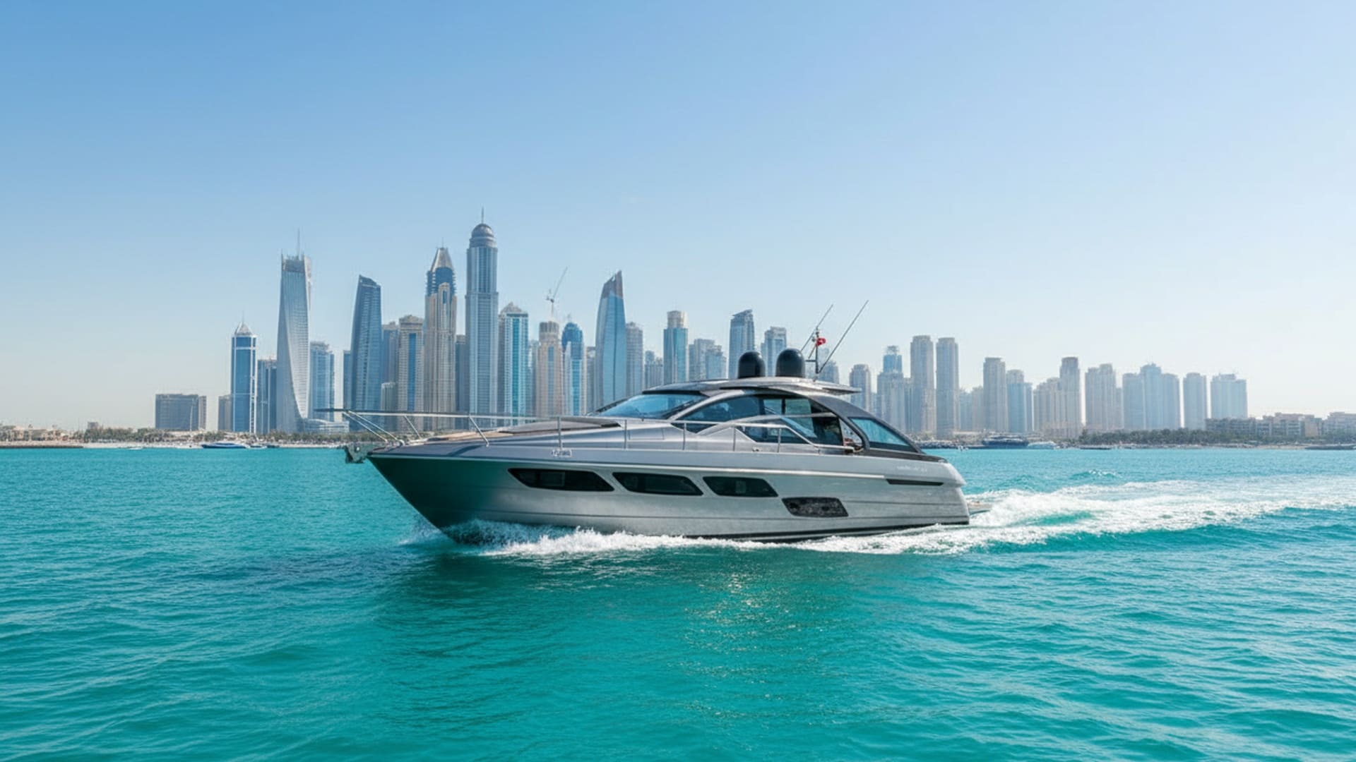 Azure Oasis 52 ft yacht charter Dubai