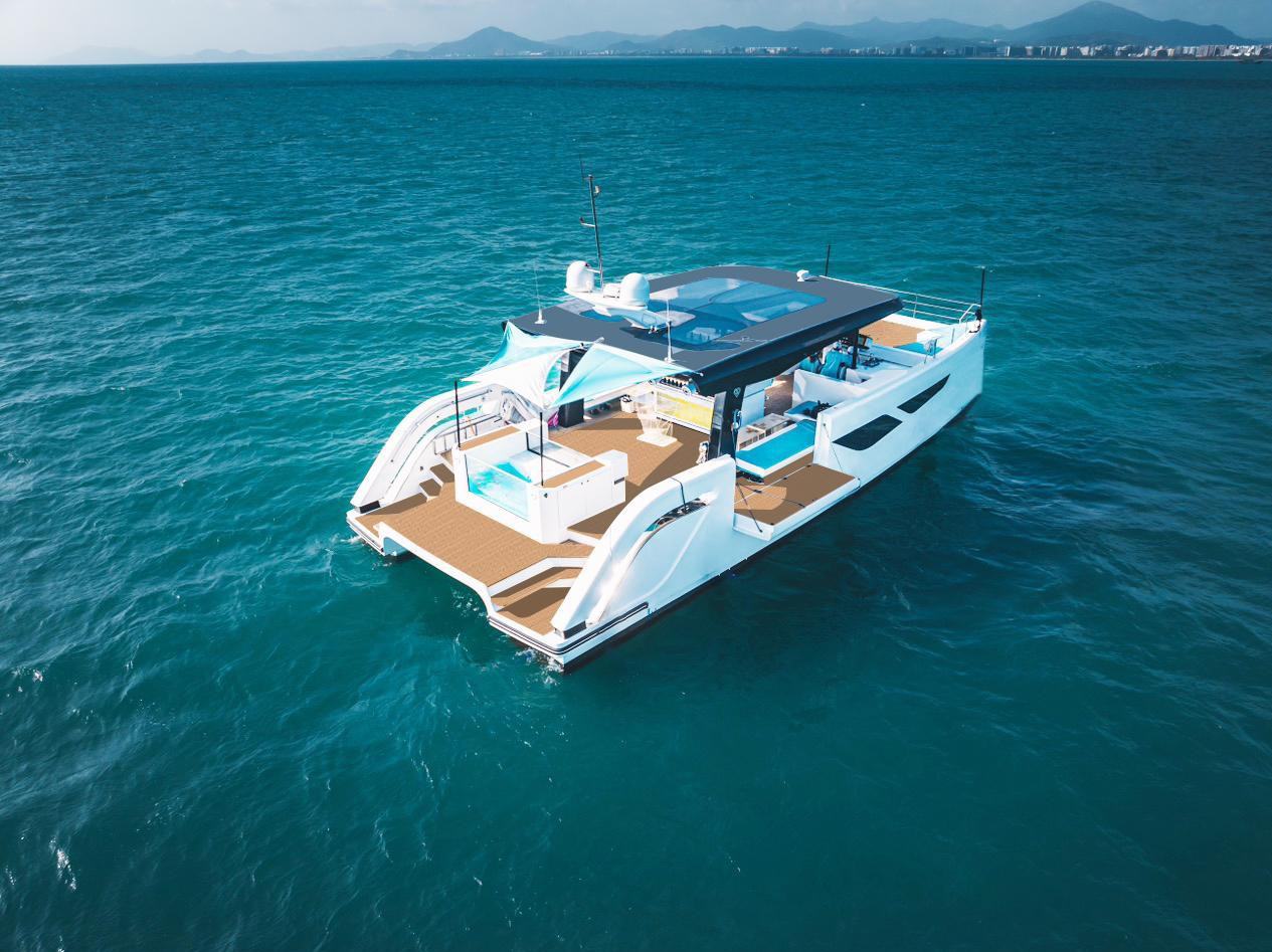 Catamaran Ozone: view 7