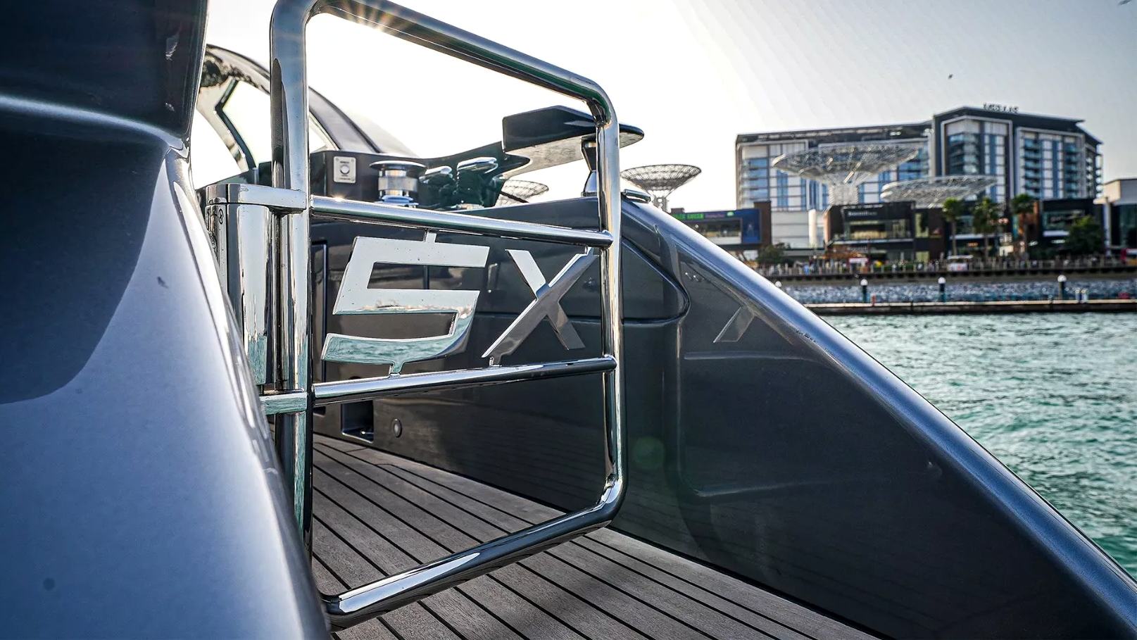 Pershing 5X Shark Grey: view 7